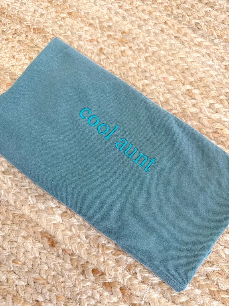 Cool Aunt Embroidered Tee