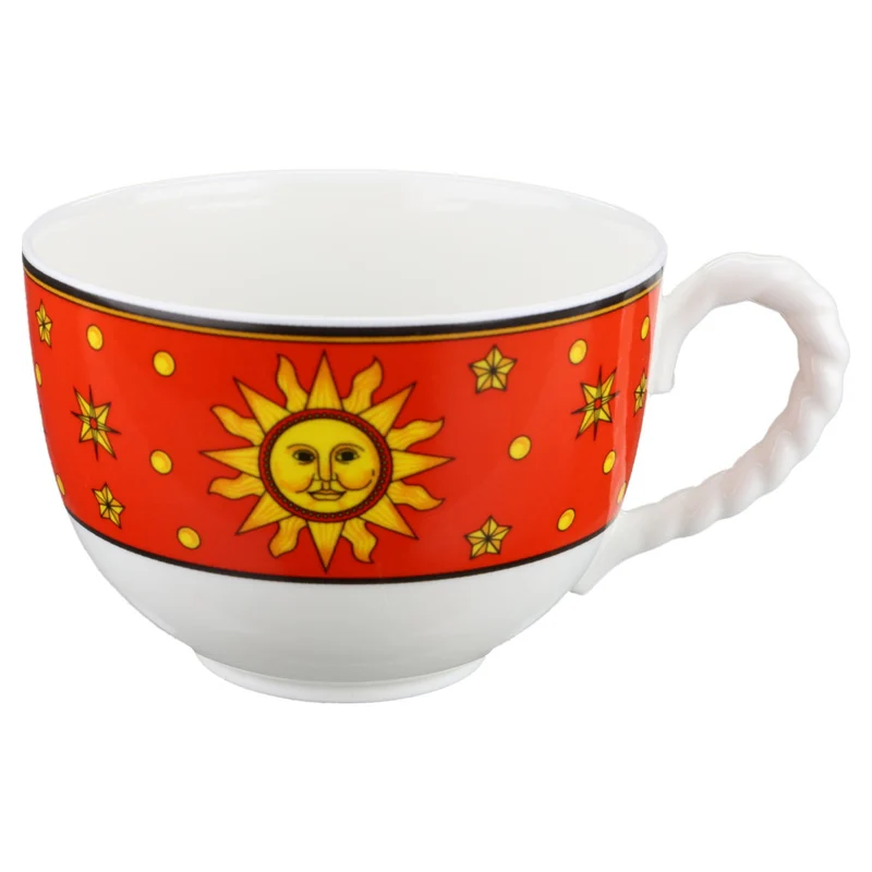 Frühstückstasse XL rot