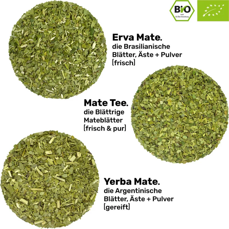 Mate Tee Set Edelstahl Becher