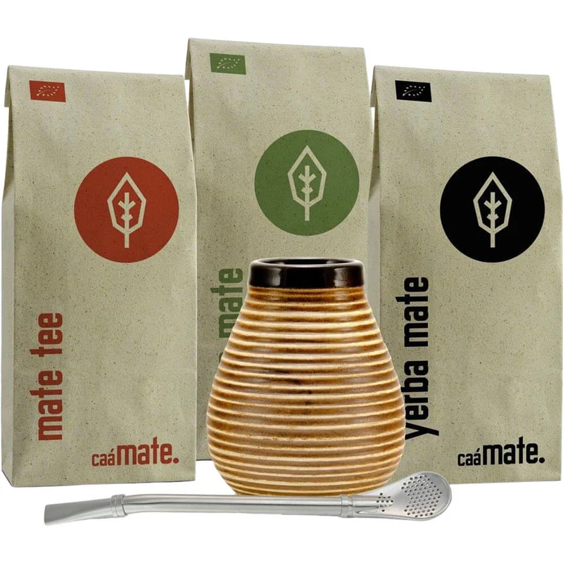 Mate Set Becher Keramik