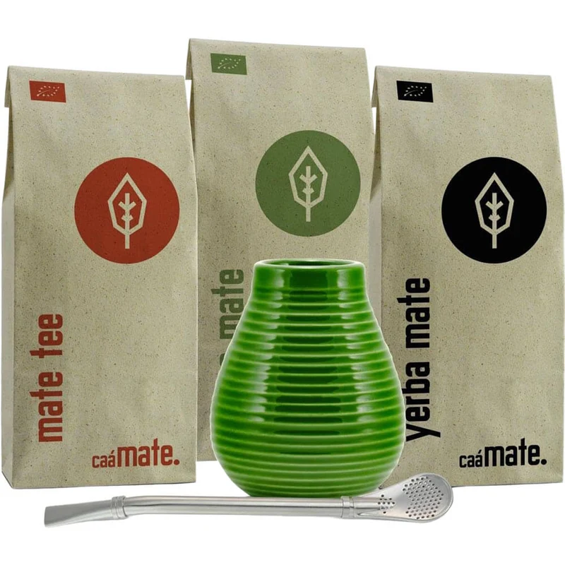 Mate Set Becher Keramik