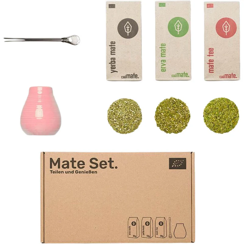 Mate Set Becher Keramik
