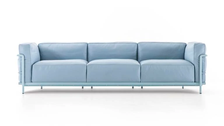 Sofa - "3, Fauteuil Grand Confort, Grand Modèle", designed by Charlotte Perriand, Le Corbusier, Pierre Jeanneret for Cassina