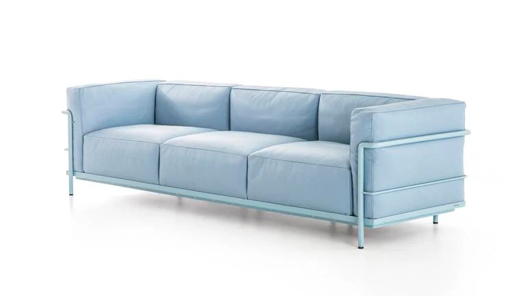 Sofa - "3, Fauteuil Grand Confort, Grand Modèle", designed by Charlotte Perriand, Le Corbusier, Pierre Jeanneret for Cassina