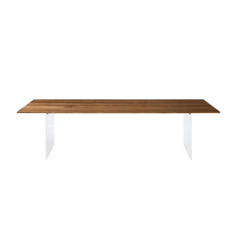 Walnut Wood Dining Table SOSPESO by Dale Italia