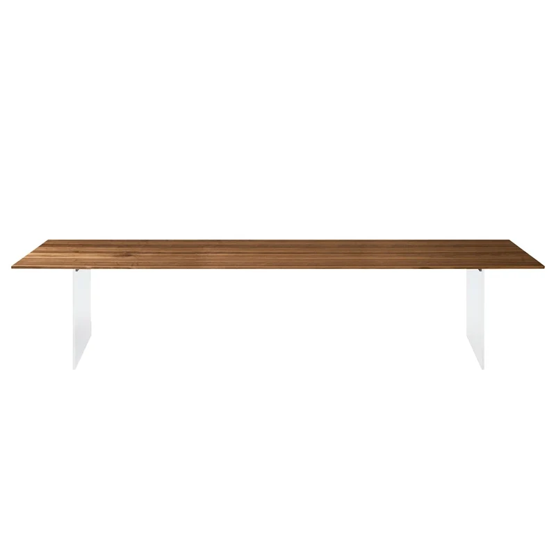 Walnut Wood Dining Table SOSPESO by Dale Italia