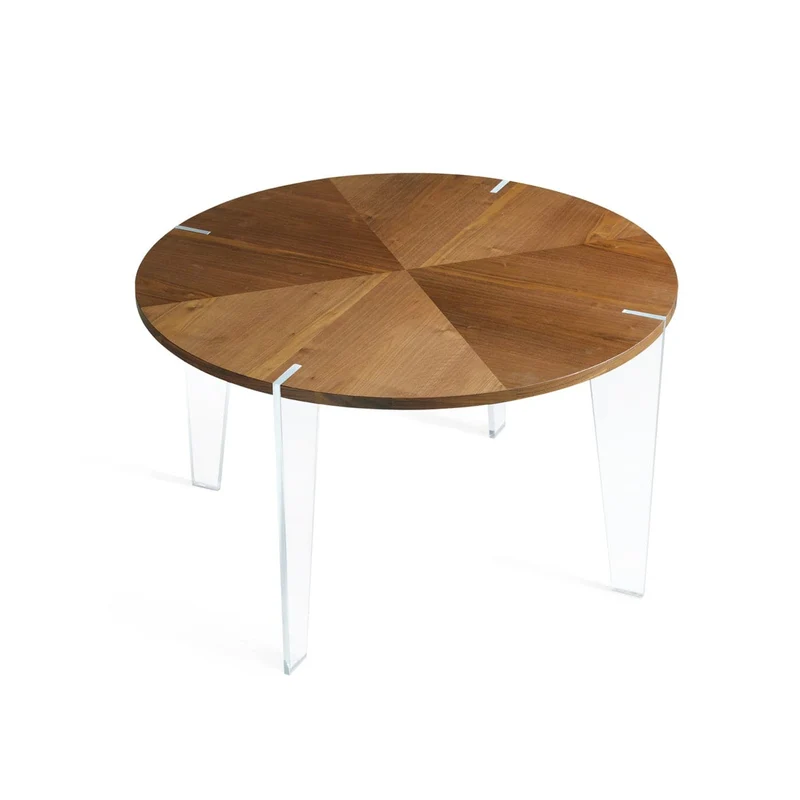 Walnut Wood Dining Table SOSPESO by Dale Italia