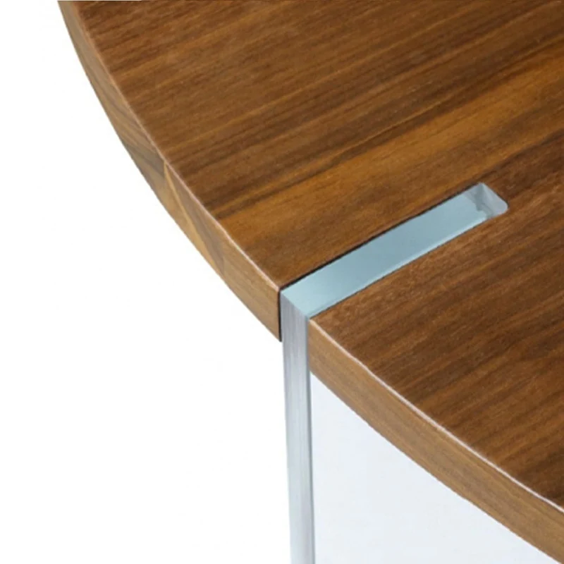 Walnut Wood Dining Table SOSPESO by Dale Italia