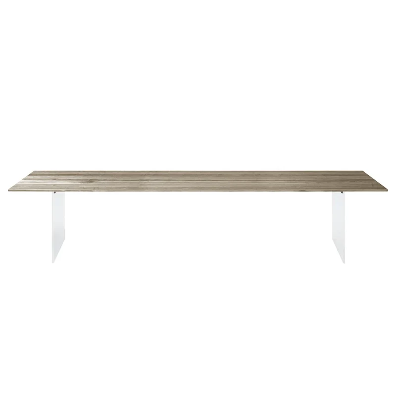 Walnut Wood Dining Table SOSPESO by Dale Italia