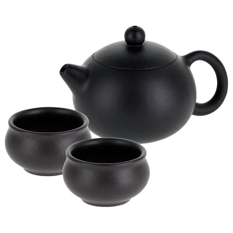 Yixing Teekanne Wang mit Cups