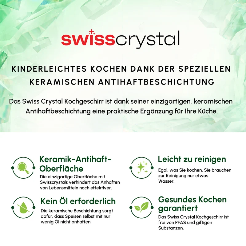 Karaca Swiss Crystal Almond Cream Pfanne 26 Cm