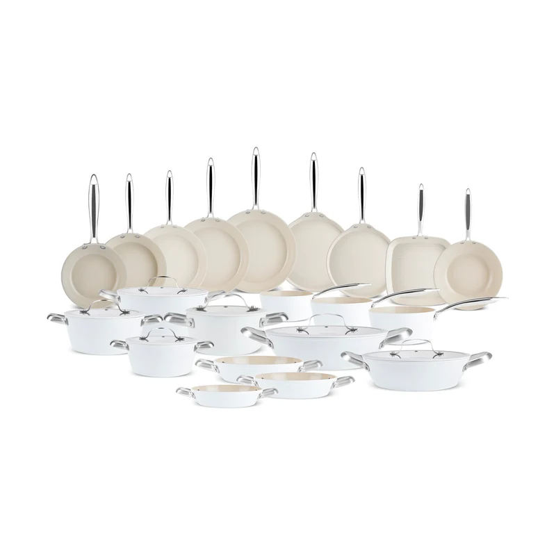 Karaca Swiss Crystal Almond Cream Pfanne 26 Cm