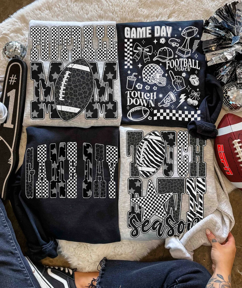 Game Day Collage Sweatshirt- Hometown Huddle