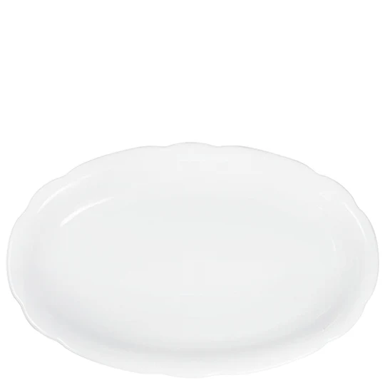 KAHLA Rossella Platte oval 32 cm weiß