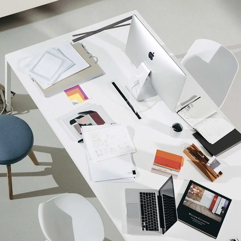 High Working Table TENSE H 90 by Piergiorgio & Michele Cazzaniga for MDF Italia