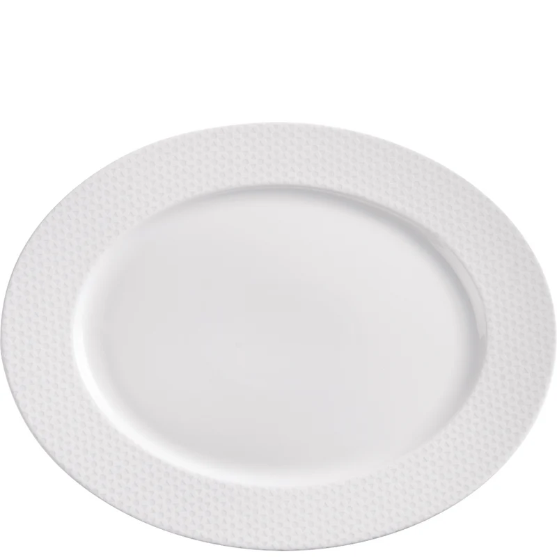 KAHLA System Plus Platte oval 32 cm Honeycomb