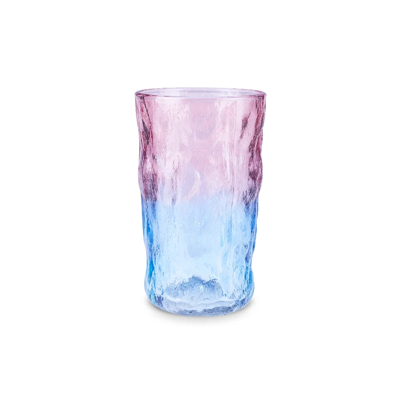 Karaca Glacier Glas Highball-Glas, 383 ml, Rosa