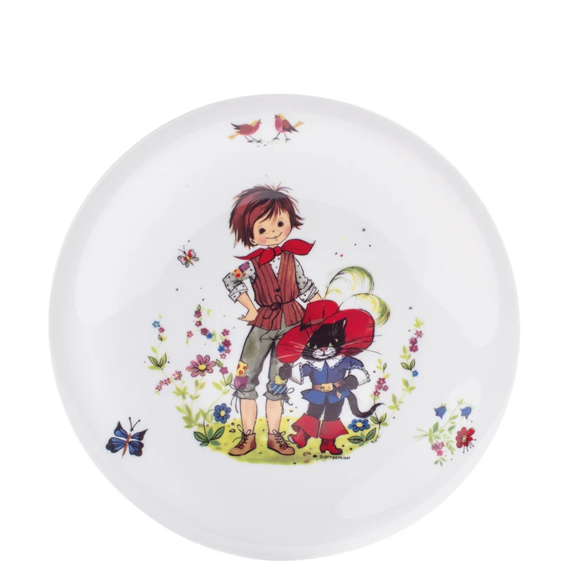 KAHLA Kids flacher Teller 21,5 cm Gestiefelter Kater