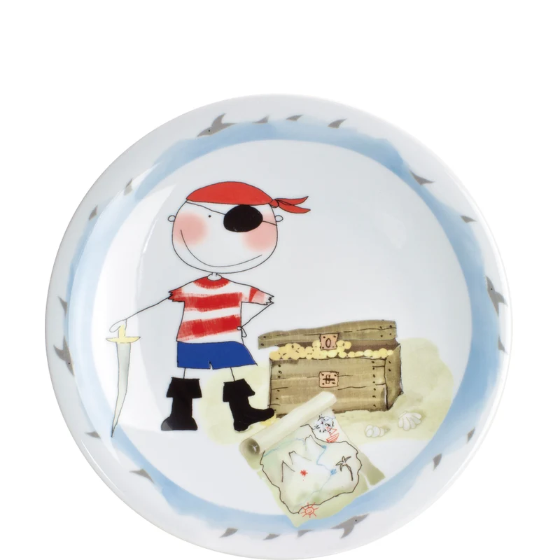 KAHLA Kids flacher Teller 21,5 cm Schatzpirat