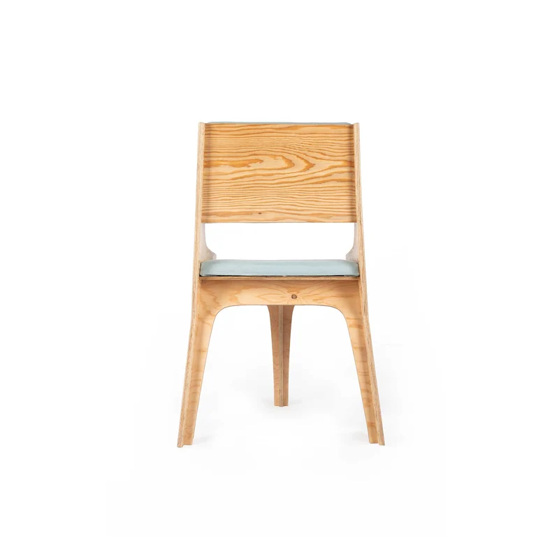 Oak Wood Chair FALCONE CREAM by Jules Régis
