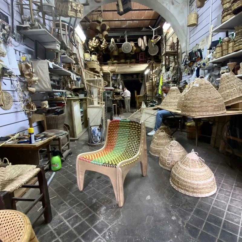 Oak Wood Chair SPIDER by Jules Régis