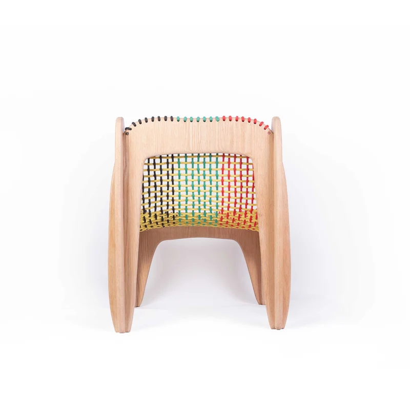 Oak Wood Chair SPIDER by Jules Régis