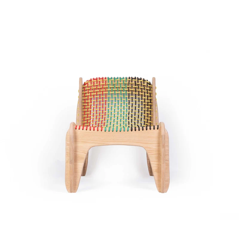 Oak Wood Chair SPIDER by Jules Régis