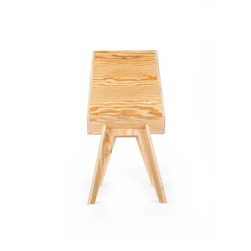 Wooden Chair CARDILLO RED by Jules Régis