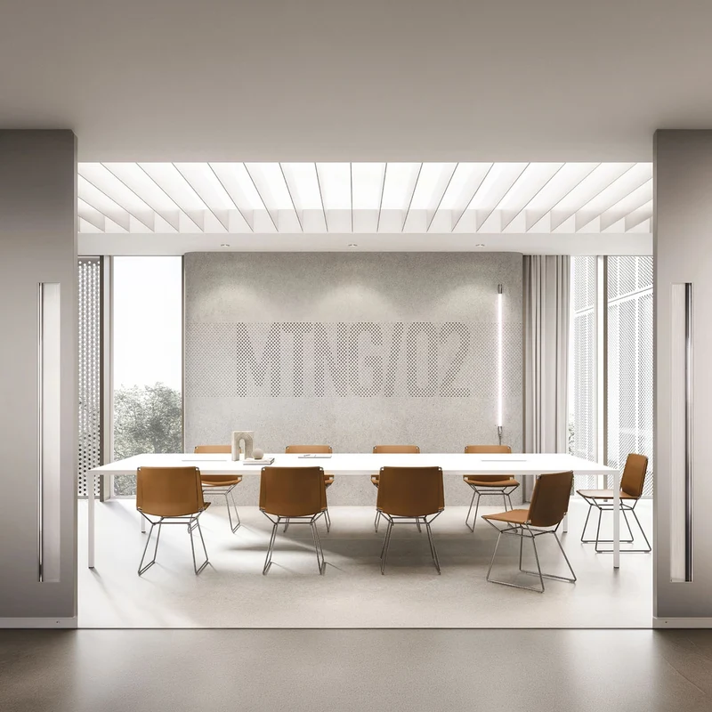 Working Table TENSE H 73 by Piergiorgio & Michele Cazzaniga for MDF Italia