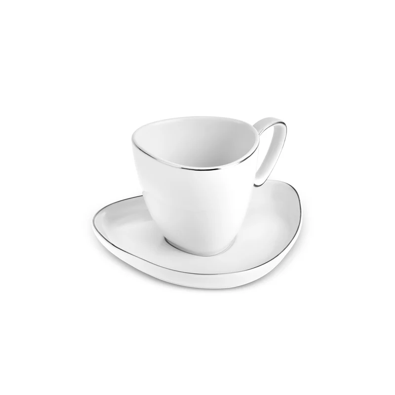 Karaca Streamline Tribe Kaffeetassen-Set für 2 Personen, 90 ml
