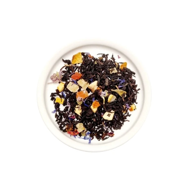 Erdbeer Aprikose - Tee mit Sprüchen | Schwarztee | Aroma