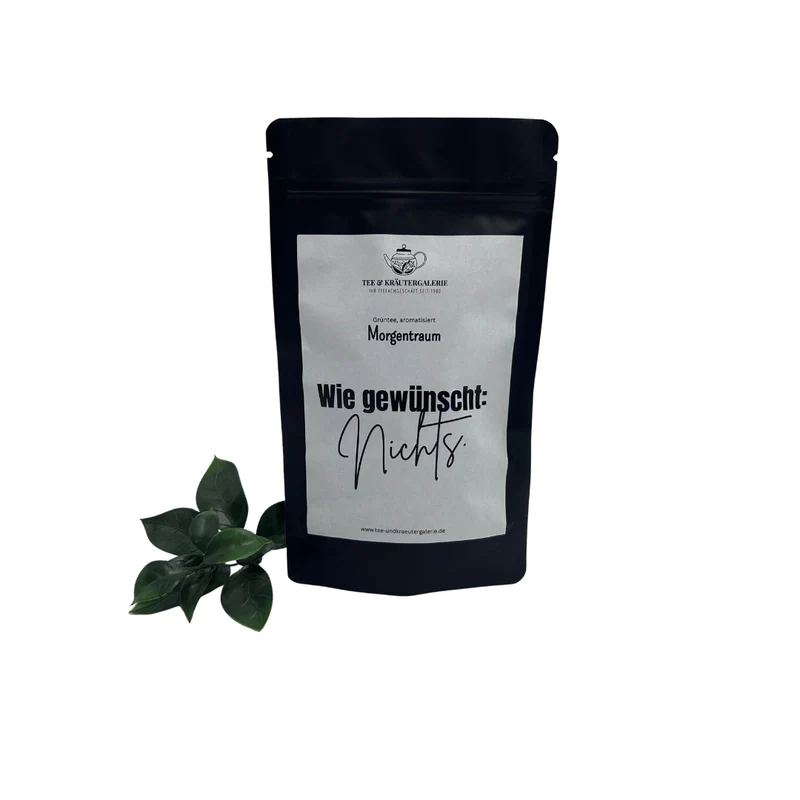 Morgentraum - Tee mit Sprüchen | Grüntee | Aroma