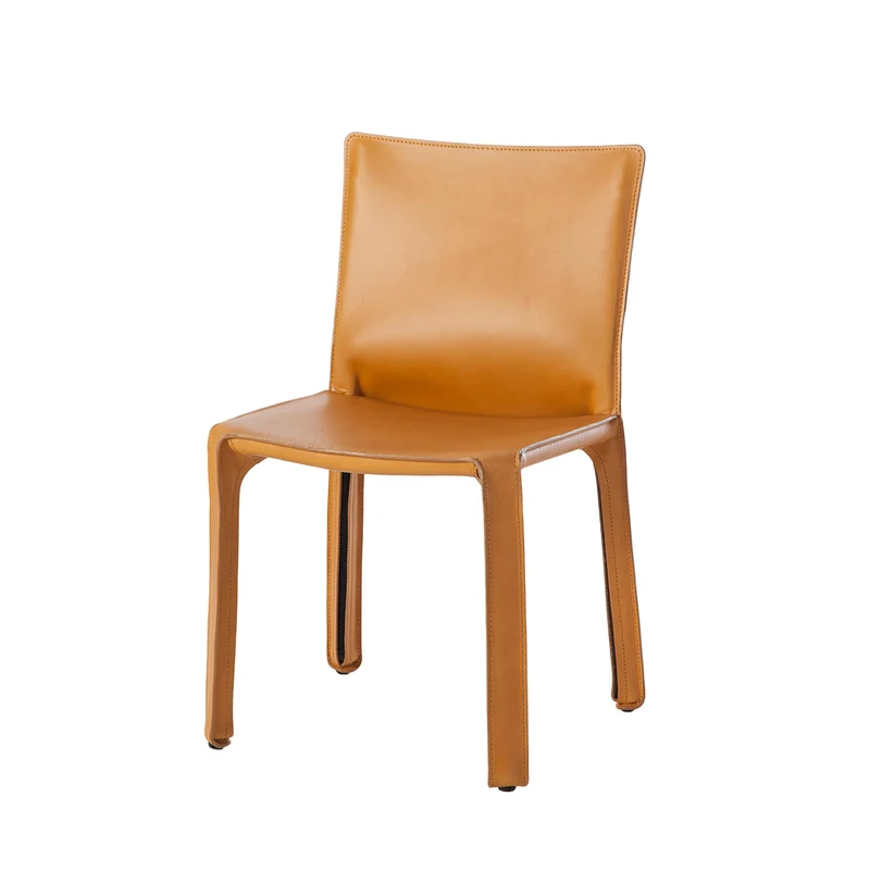 Kids Leather Chair CAB 412 Petit, designed by Mario Bellini for Cassina