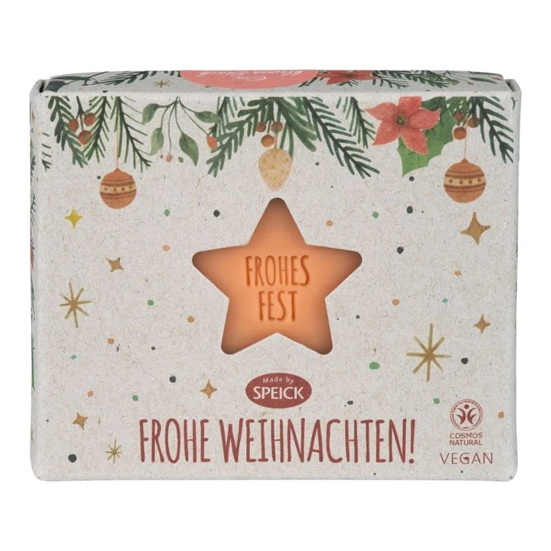 Speick Weihnachtsseife Frohes Fest Bio, 120g