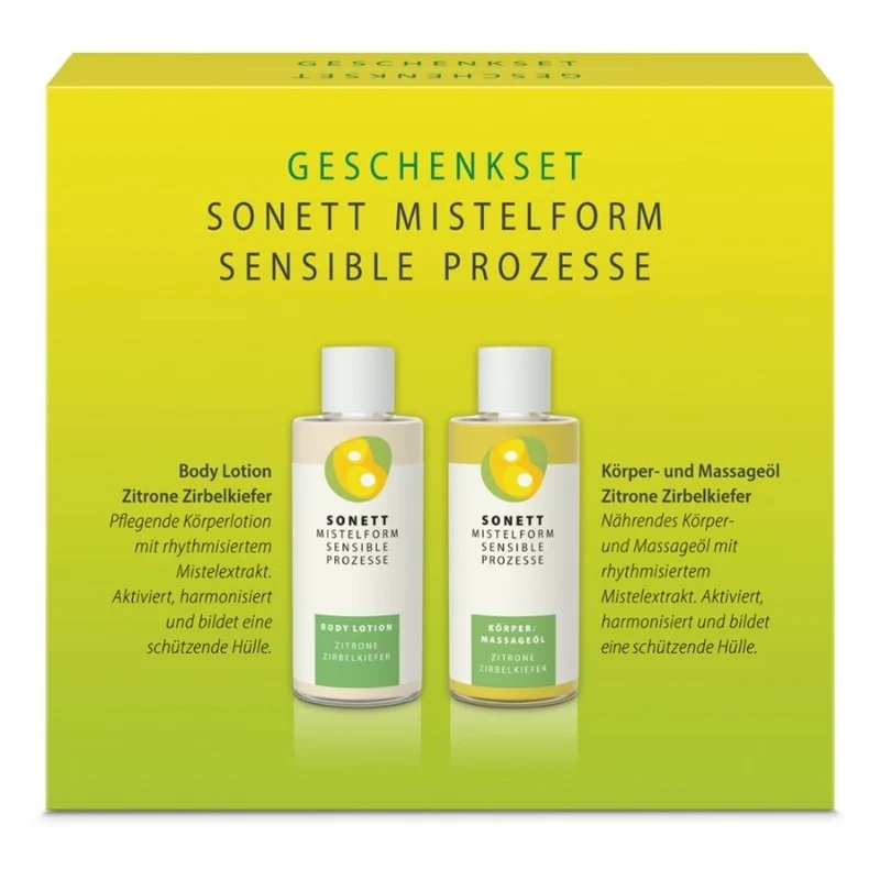 Sonett Geschenkset Zitrone Zirbelkiefer