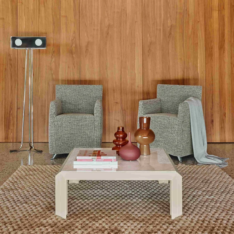 Coffee Table T-TABLE by Angelo Mangiarotti for Baleri Italia