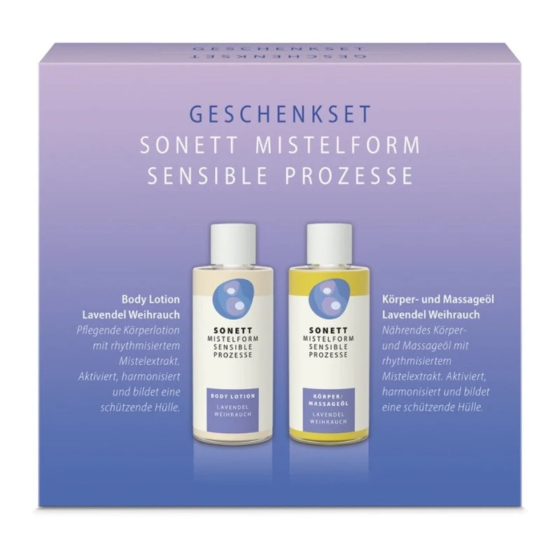 Sonett Geschenkset Lavendel Weihrauch
