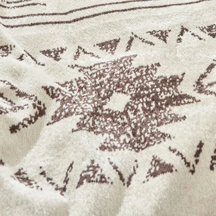 Karaca Home Raya Baumwolldecke für Doppelbett, Terrakotta