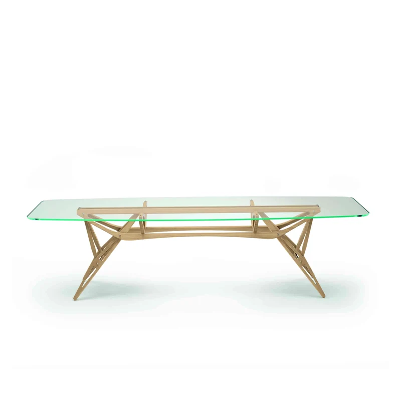 Dining Table REALE CM Homage to Carlo Mollino by Zanotta