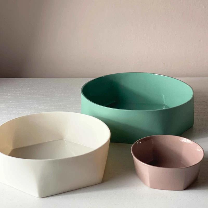 Porcelain Bowl ORU Set of Two by Chiara Andreatti for Paola C