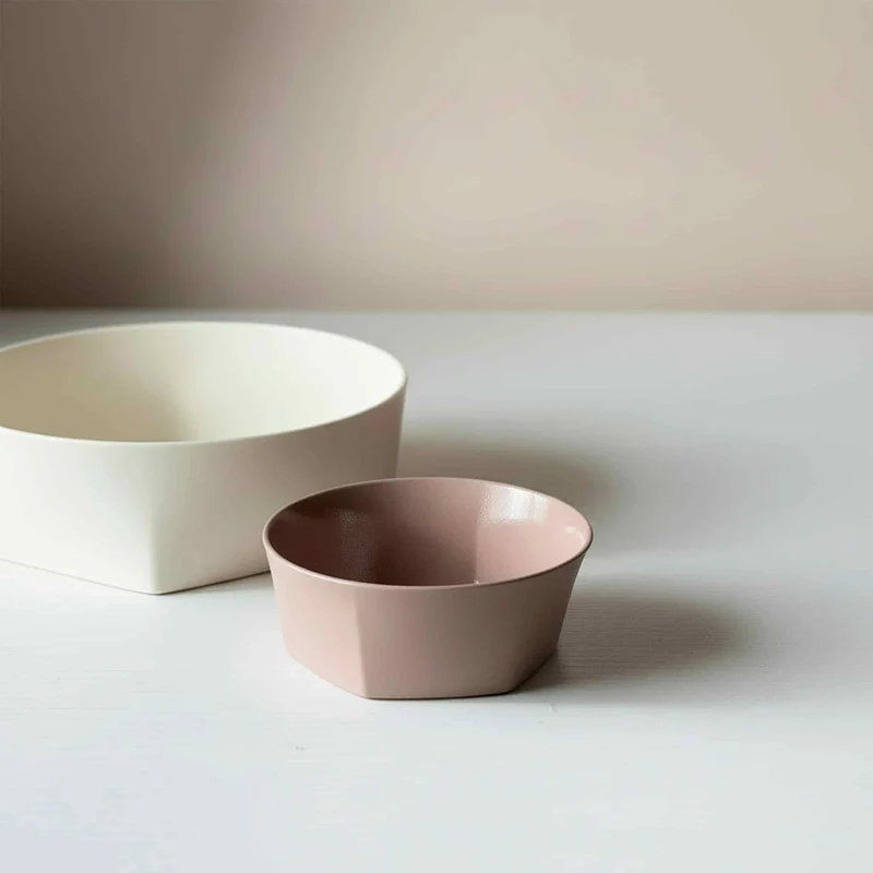 Porcelain Bowl ORU Set of Two by Chiara Andreatti for Paola C