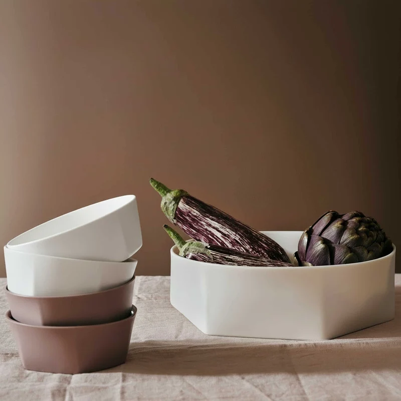 Porcelain Bowl ORU Set of Two by Chiara Andreatti for Paola C
