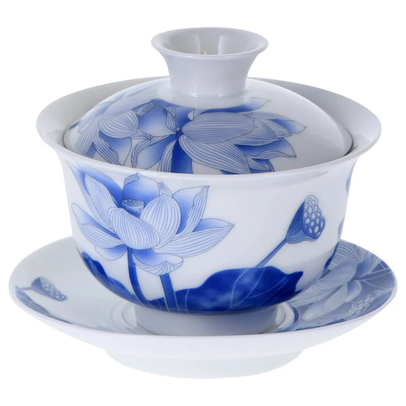 Porzellan Gaiwan farbig