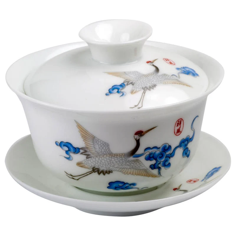 Porzellan Gaiwan farbig