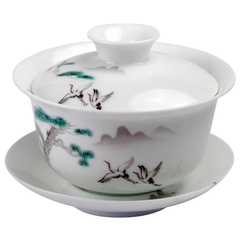 Porzellan Gaiwan farbig
