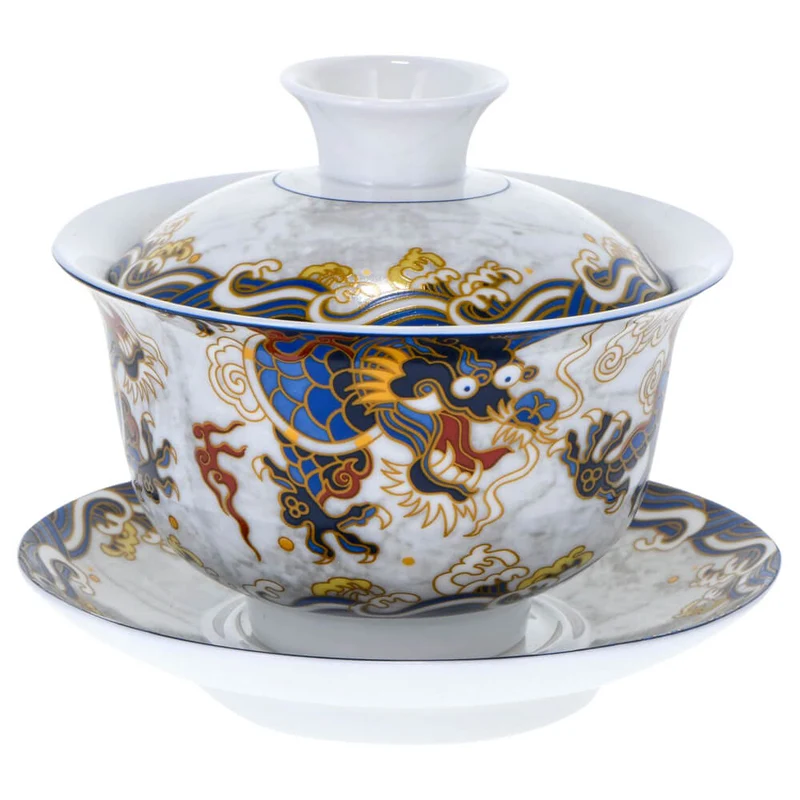 Porzellan Gaiwan farbig