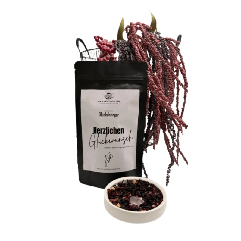 Glücksbringer® - Tee mit Sprüchen | Früchtetee