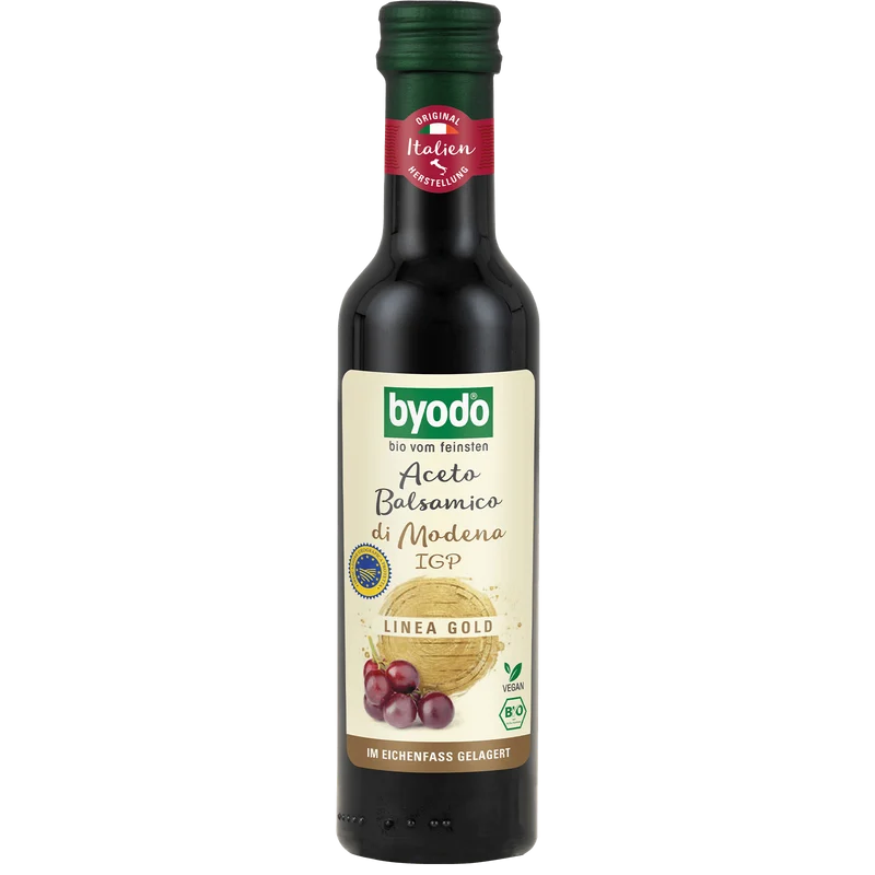 BYODO Bio Aceto Balsamico di Modena IGP - Invecchiato 250ml (vegan)