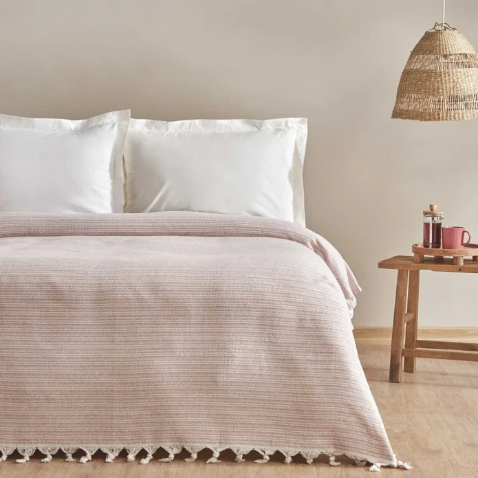 Karaca Home Celia Doppelbettdecke Rosa