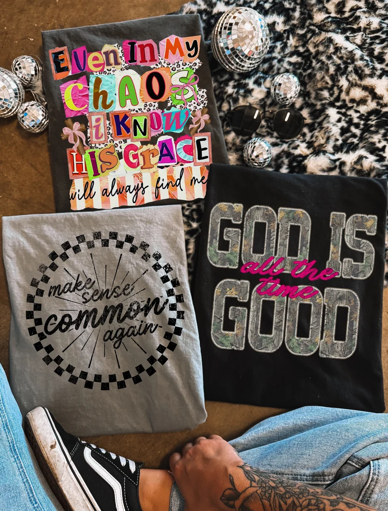 Girly Grunge Comfort Color Tees